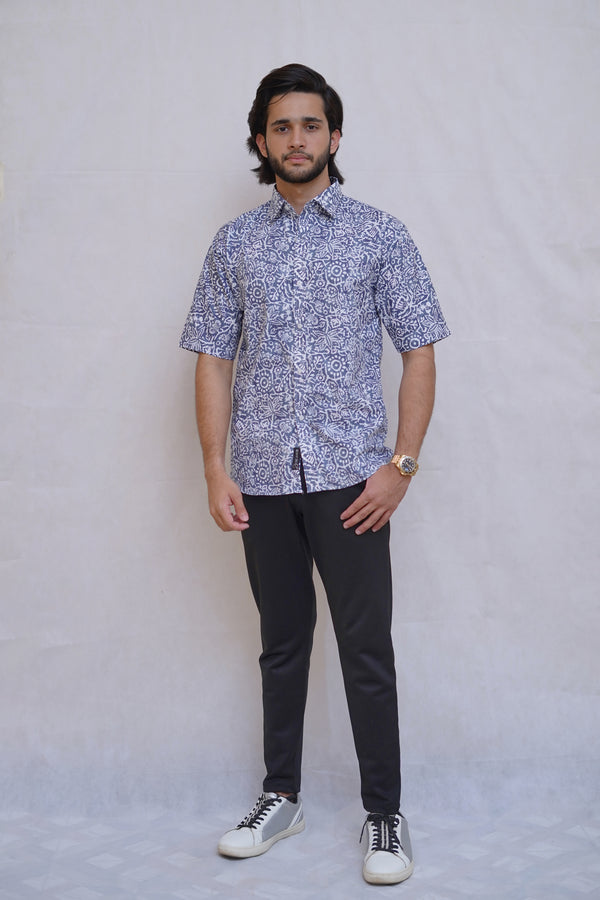 Half Sleeves Cotton Shirt